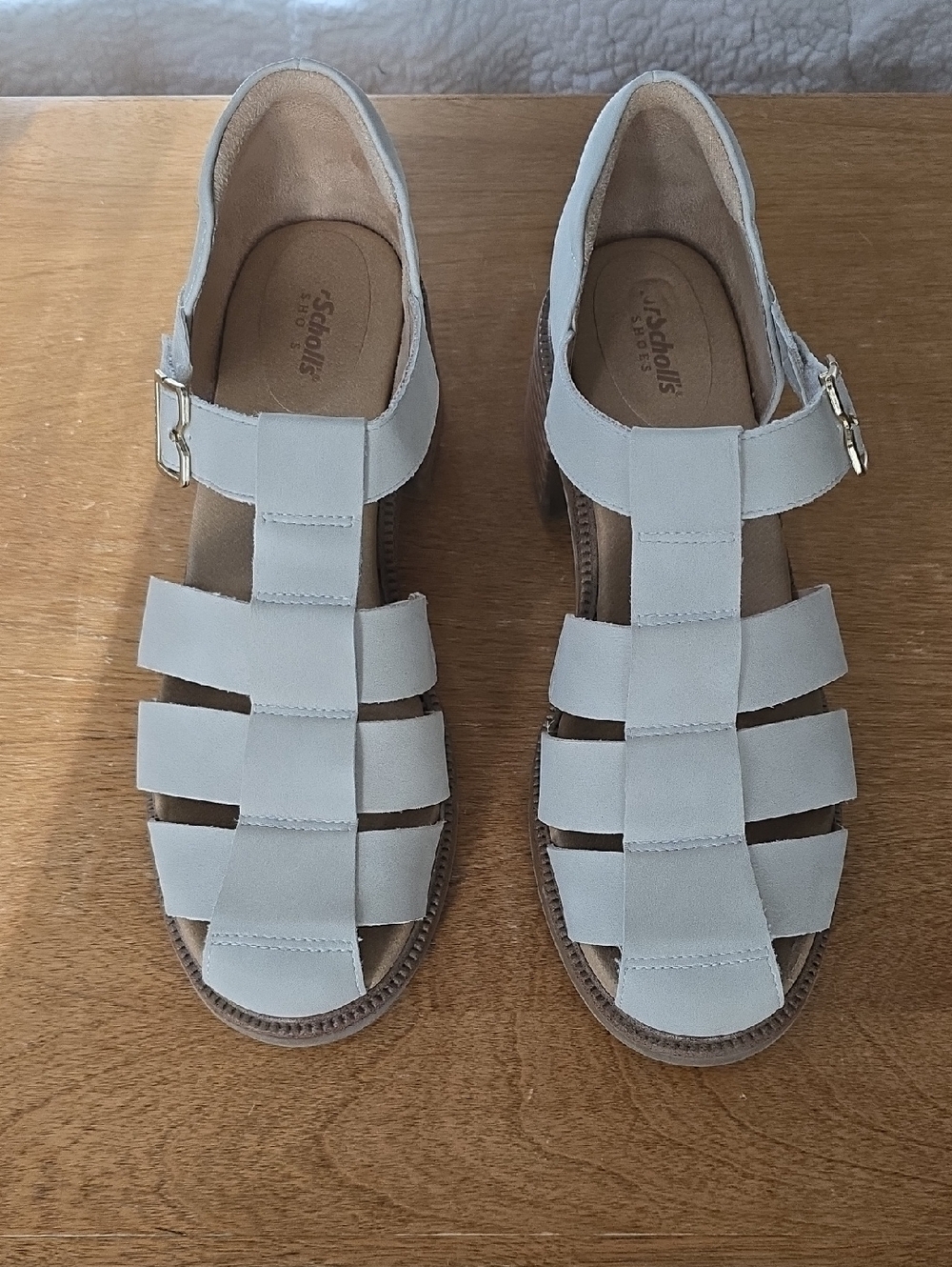 Dr. Scholls Women’s Light Taupe/Cream Fisherman Sandals